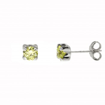 Boucle d'oreille en or 10kt. 08-4BOW